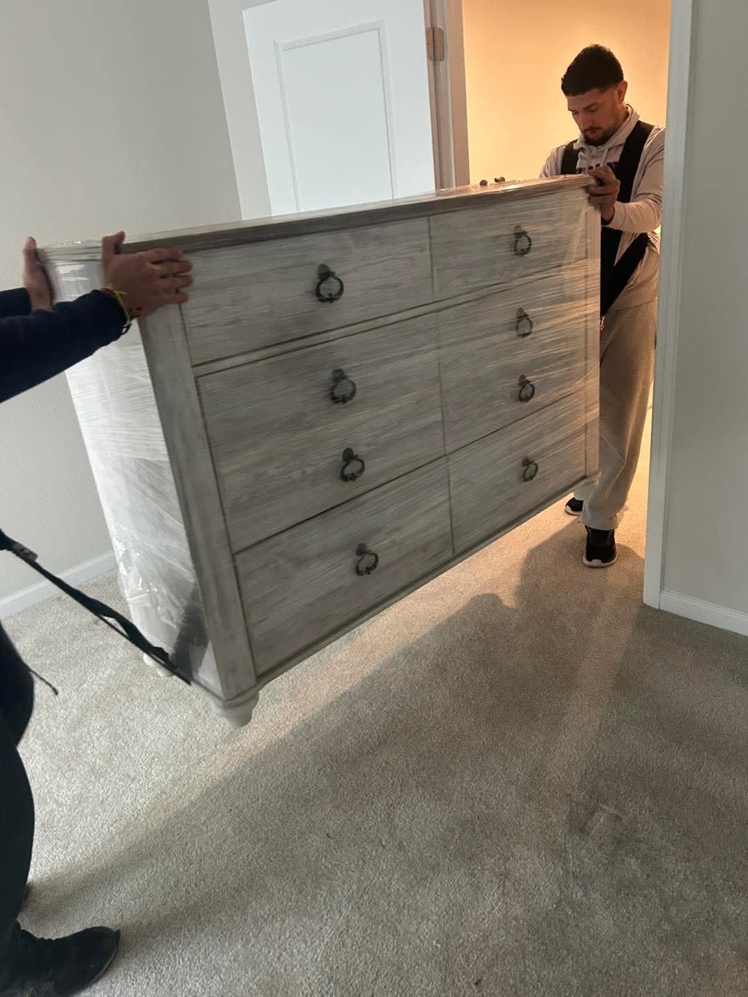 John's Movers crew at work