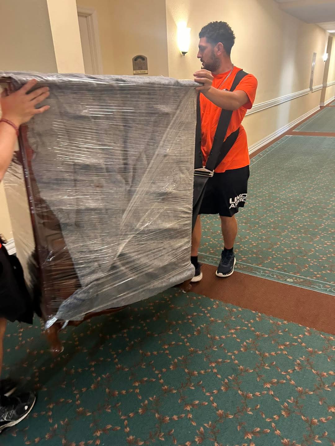 John's Movers crew at work