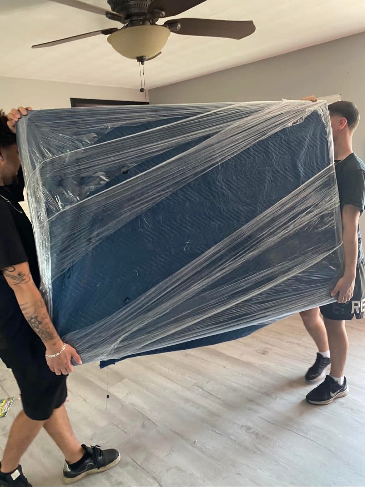 John's Movers crew at work
