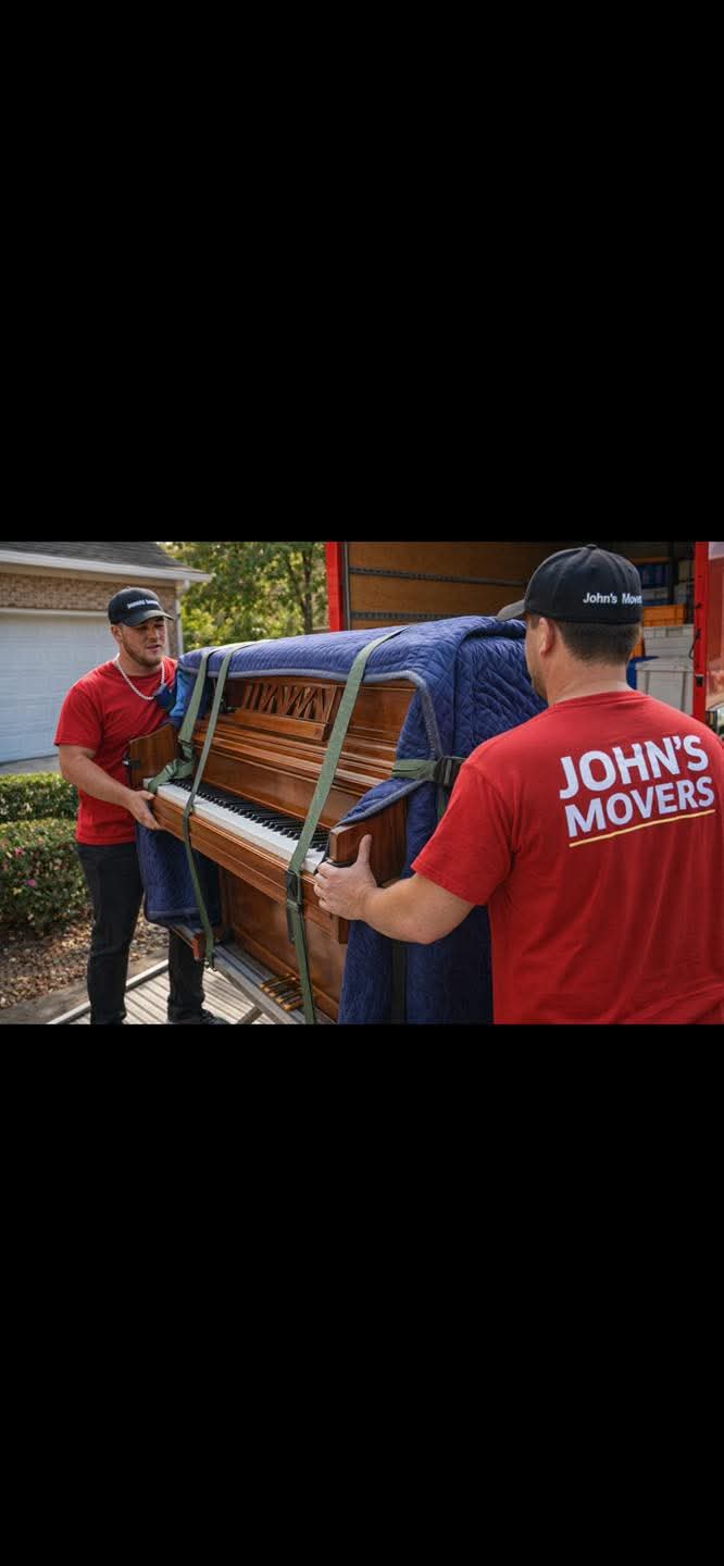 John's Movers crew at work